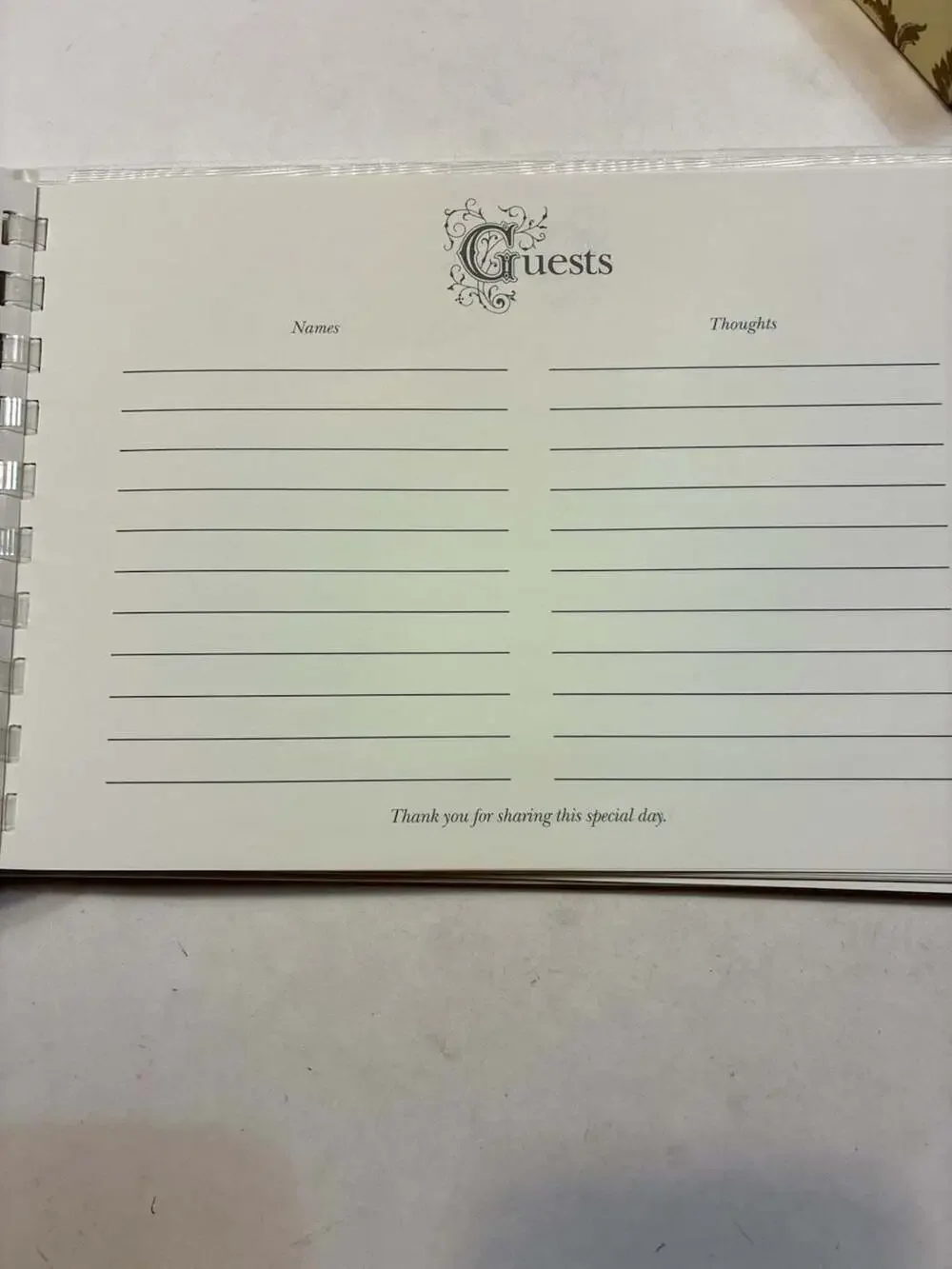 Beverly Clark Collection On This Day I Will Marry Wedding Guest Book
